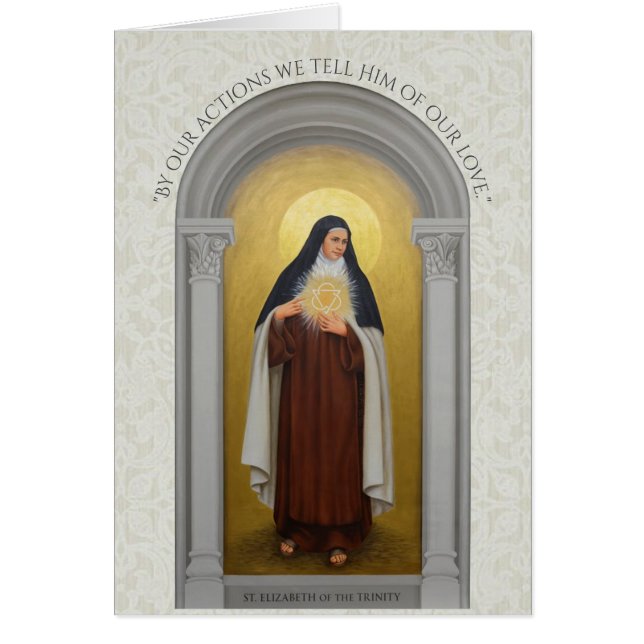 St. Elizabeth der Dreiheits-Carmelite Nonne (Vorne)