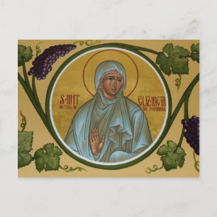 St. Elizabeth Prayer Card Postkarte