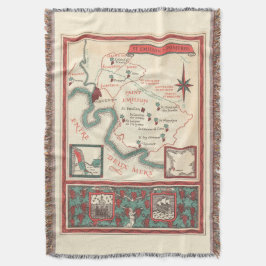 St. Emilion Bordeaux Wine Decke