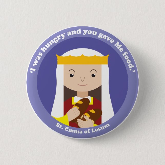 St. Emma von Lesum Button (Vorderseite)