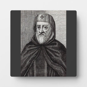 St. Ephräm der Syrer Lehrer der Buße Kunst Fotoplatte