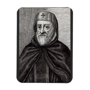 St. Ephrem der Syrer Lehrer der Buße Kunst Magnet