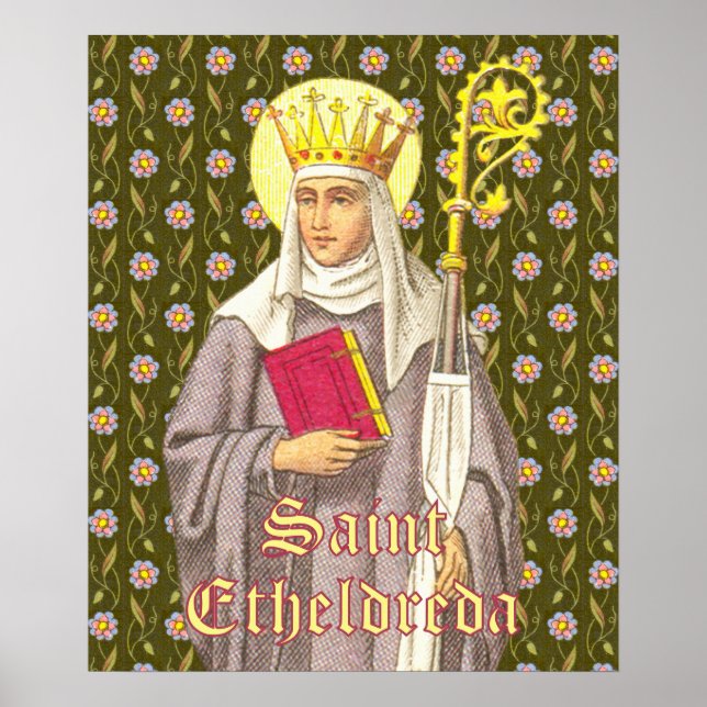 St. Etheldreda (Audrey) (P 003) Poster (Vorne)