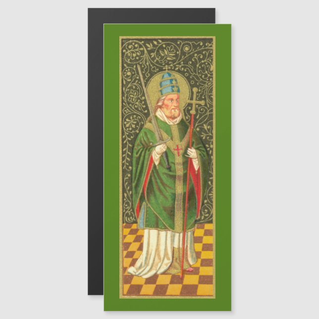 St. Fabian (PA 01a) Magnetic Greeting Card Magnetkarte (Vorne/Hinten)