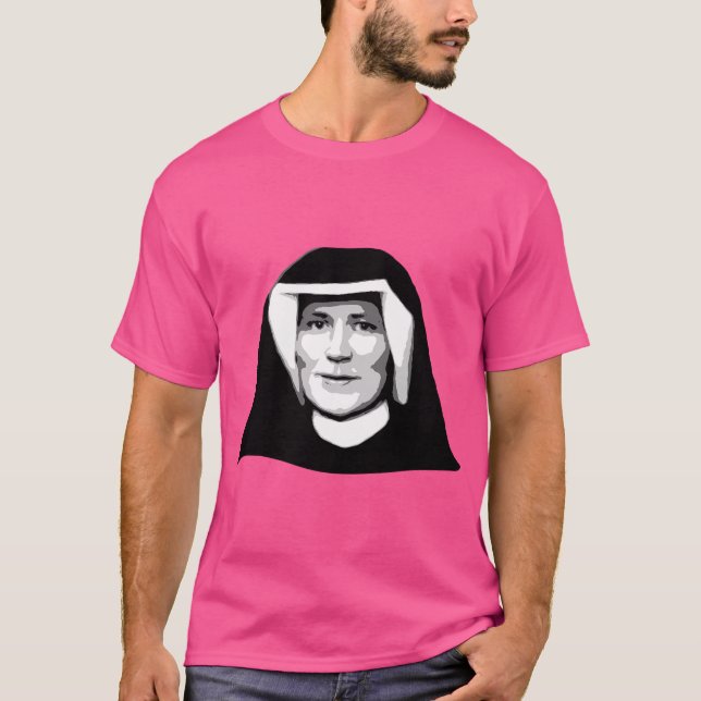 St. Faustina Volle Werte T-Shirt (Vorderseite)