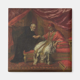 St. Filippo Neri, der Papst Clemente VIII kuriert Magnet