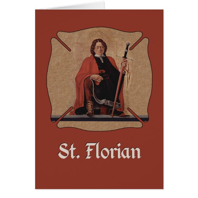 St. Florian Protect Us, katholischer Heiliger (Vorne)