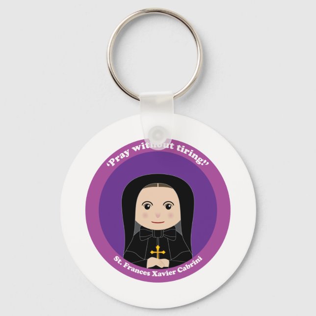 St. Frances Xavier Cabrini Schlüsselanhänger (Vorderseite)
