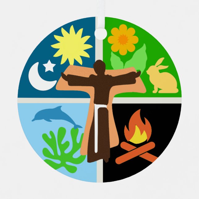 St. Francis Canticle of Creation Ornament (Vorderseite)