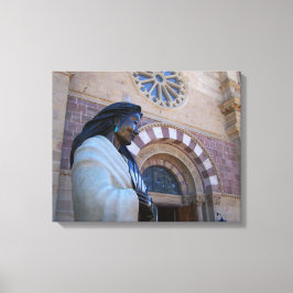 St. Francis Cathedral Santa Fe Kateri Tekakwitha Leinwanddruck