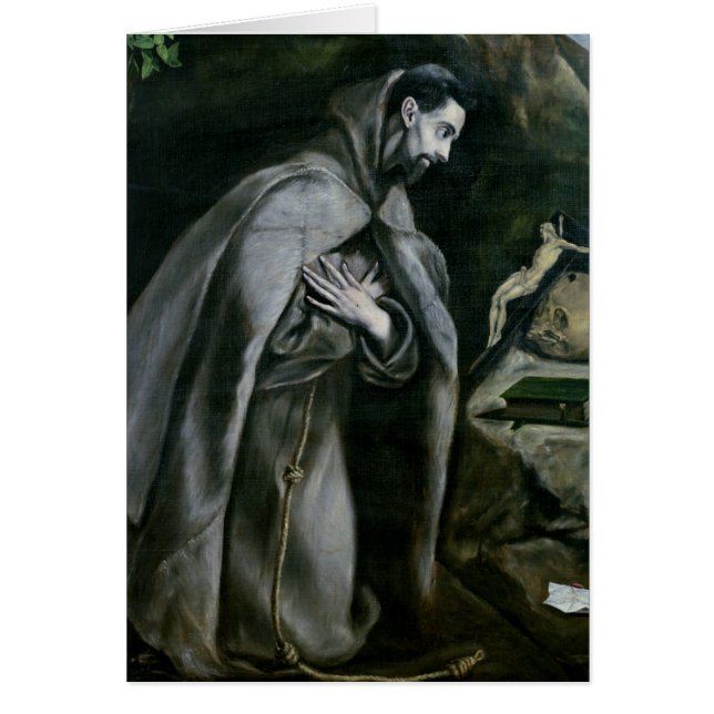 St Francis d'Assisi, 1580-95 (Devant)