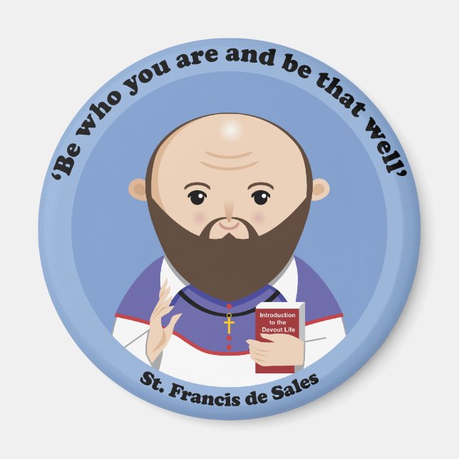 St. Francis de Sales Magnet (Vorne)