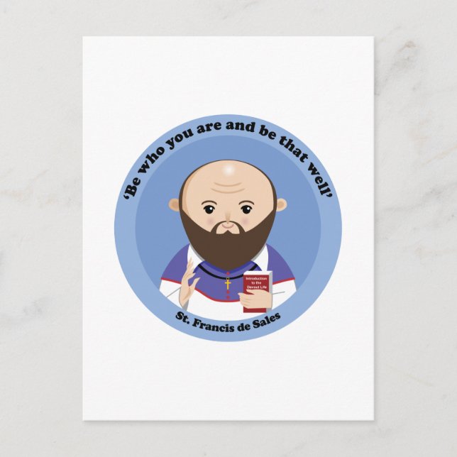 St. Francis de Sales Postkarte (Vorderseite)