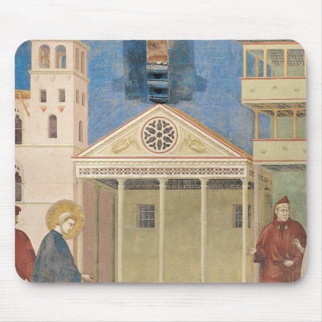 St Francis ehrte durch einen einfachen Mann, Mousepad (Vorne)