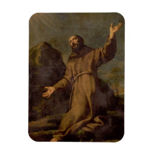 St. Francis erhält Stigmata Magnet