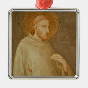 St Francis Ornament Aus Metall