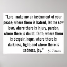 St. Francis Prayer