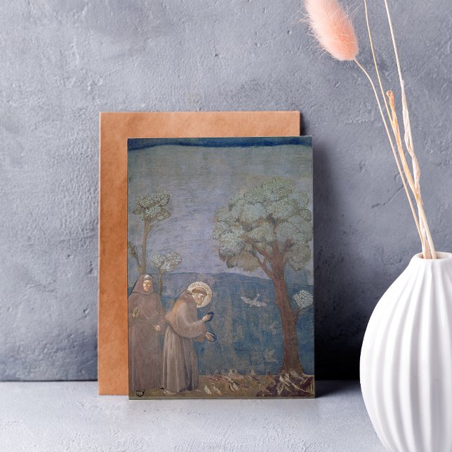 St. Francis Preaching to the Birds, 1297-99 Karte (Von Creator hochgeladen)
