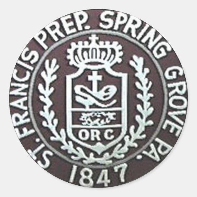 St Francis Prep Stickers (Vorderseite)