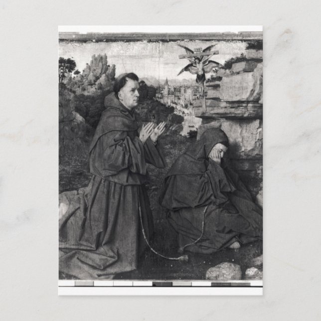 St. Francis Receiving the Stigmata, c.1427 Postkarte (Vorderseite)
