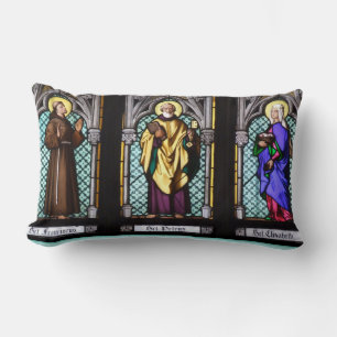 St. Francis, St. Peter, & St. Elisabeth Religious Lendenkissen
