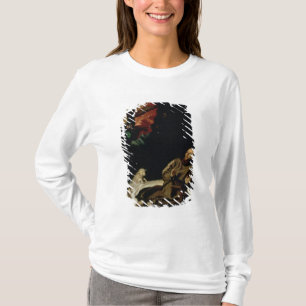 St Francis tröstete durch einen Engels-Musiker T-Shirt