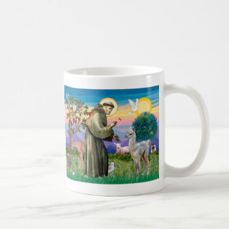 St Francis und Llama Baby Kaffeetasse