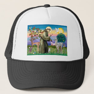 St Francis und Llama Baby Truckerkappe