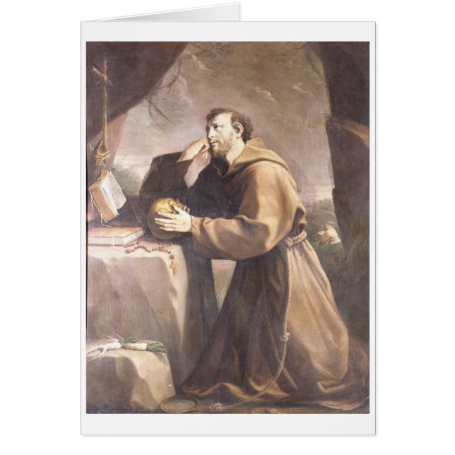 St Francis von Assisi am Gebet (Vorne)