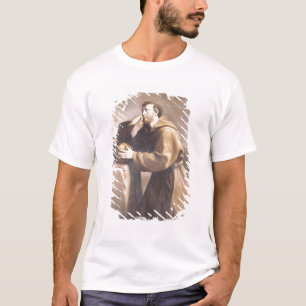 St Francis von Assisi am Gebet T-Shirt