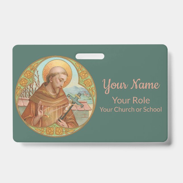 St. Francis von Assisi (BK 002) Ausweis (Front)