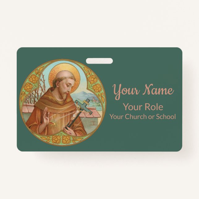 St. Francis von Assisi (BK 002) Ausweis (Vorderseite)