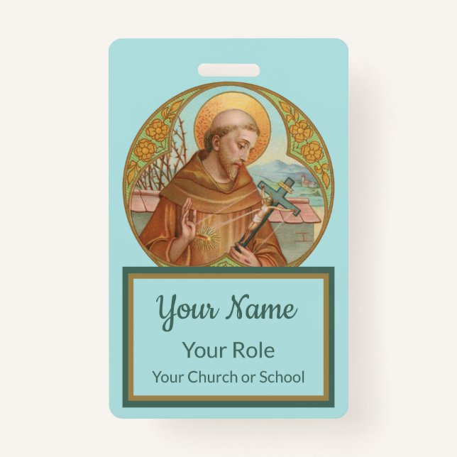 St. Francis von Assisi (BK 002) Ausweis (Vorderseite)
