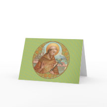 St. Francis von Assisi (BK 002) Blank Gruß