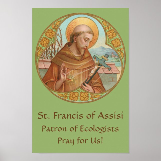 St. Francis von Assisi (BK 002) Poster (Vorne)