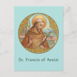 St. Francis von Assisi (BK 002) Postkarte