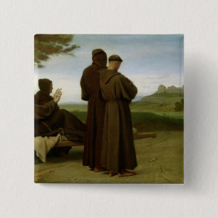 St Francis von Assisi Button