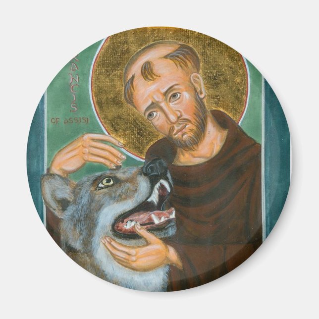 St. Francis von Assisi Magnet (Vorne)