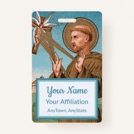 St. Francis von Assisi, Pater Seraphicus (SAU 040) Ausweis