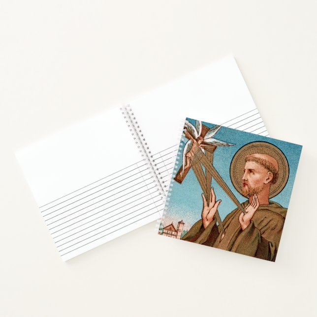 St. Francis von Assisi, Pater Seraphicus (SAU 040) Notizbuch (Innenseite)