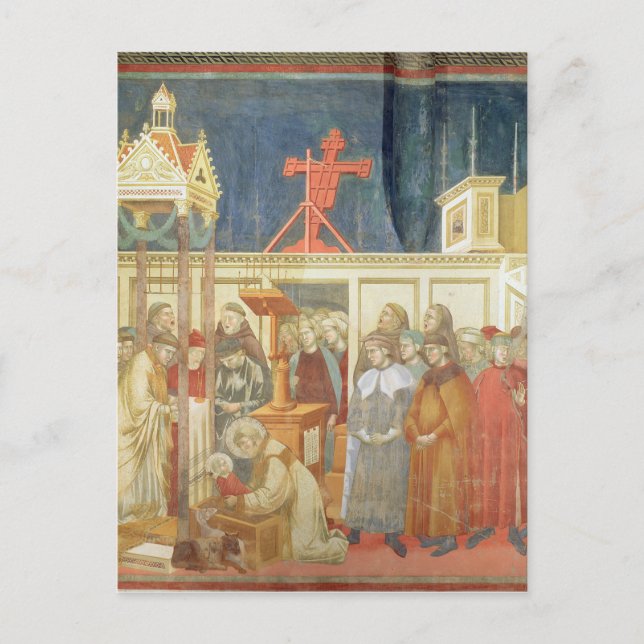 St. Francis von Assisi Postkarte (Vorderseite)