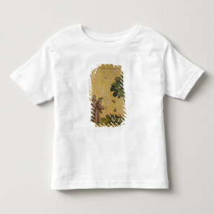 St Francis von Assisi predigend zu den Vögeln Kleinkind T-shirt