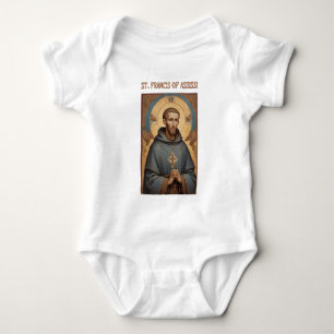 St. Francis von Assisi römisch-katholische Baby Bo Strampler