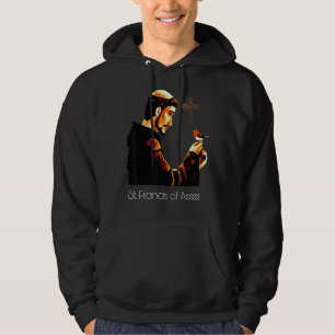 St. Francis von Assisi Schutzheilige der Tiere Cat Hoodie