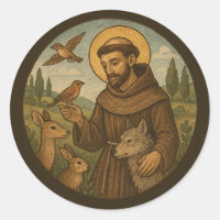 St. Francis von Assisi Schutzheilige der Tiere