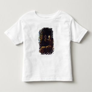 St Francis von Assisi tröstete durch einen Engel Kleinkind T-shirt