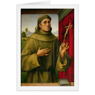 St Francis von Assissi, c.1490 (Tempera auf