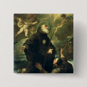 St Francis von Paola, 1416-1507) Button