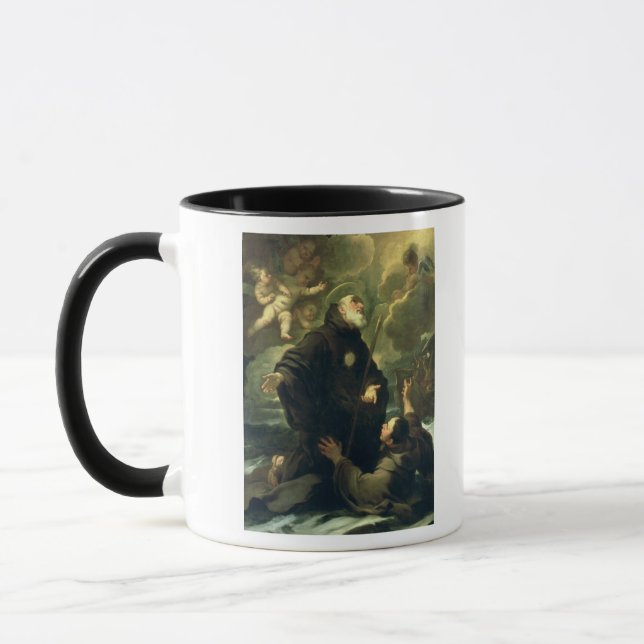 St Francis von Paola, 1416-1507) Tasse (Links)