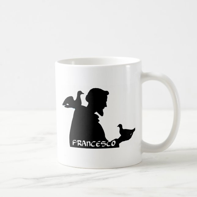 St- Franciskaffee-Tasse Kaffeetasse (Rechts)